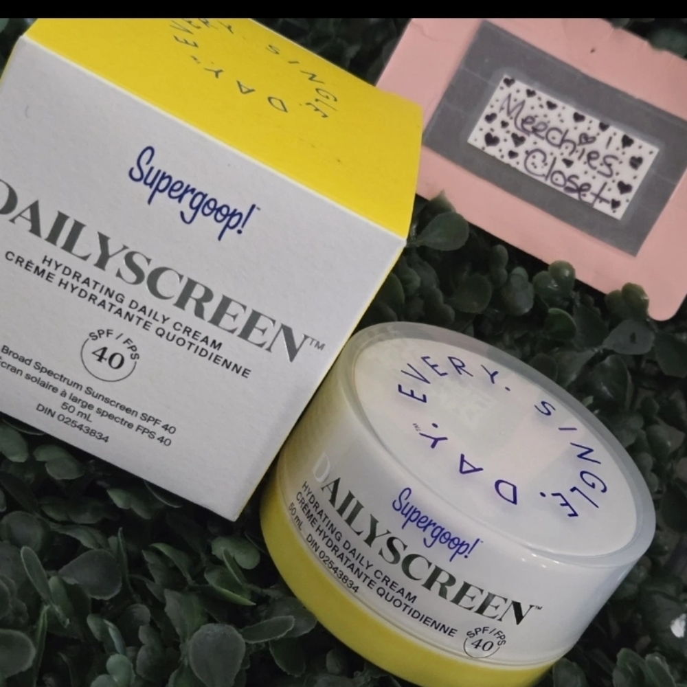 Supergoop! Superscreen Hydrating Daily Cream SPF 40 1.7 oz NIB